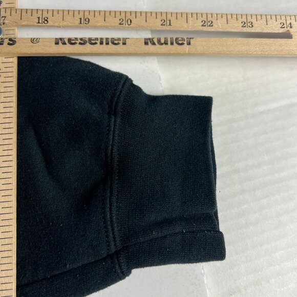 Logic 301 Rap Sweatshirt Adult Medium Black Faded Arch Logo Pullover Crewneck - Picture 9 of 12